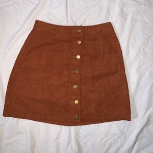 Brown skirt